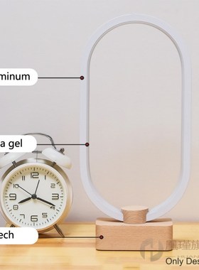 Dimmable Gift Bedroom Bedside Remote Control USB Connection