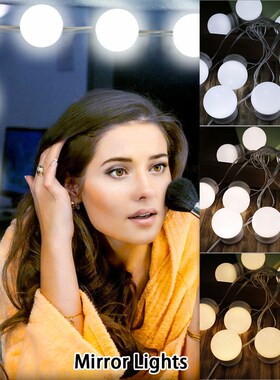USB LED Vanity Mirror Light Mirror Front Light 5V Makeup La