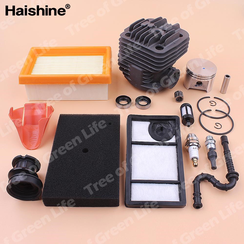 49mm Cylinder Piston Kit For Stihl TS400 TS 400 Intake Manif