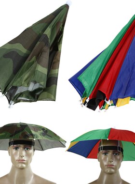 2 Color Umbrella Hat Parapluie Sun Umbrella Sun Shade Campin