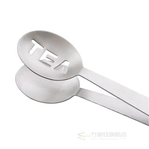 Stainless Steel Tea Bag Clip Tongs Teabag Squeezer Strainer