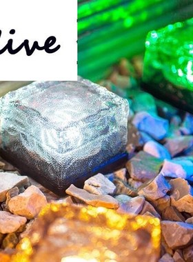 20pcs/lot Solar Power nderground LED Outdoor Waterproof Grou