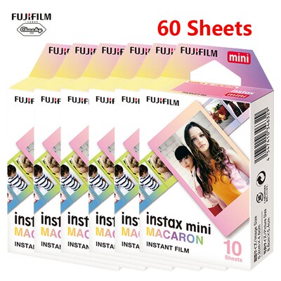 10 60 Sheets Fujifilm Instax Mini Film Instant Camera mini