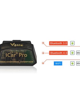 Vgate iCar Pro Bluetooth 4.0/3.0/WIFI OBD2 Scanner For Andro