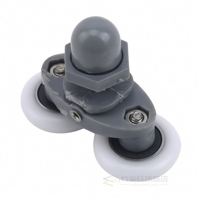 New Double Top Single Bottom Sliding Shower Cabin Pulleys Zi