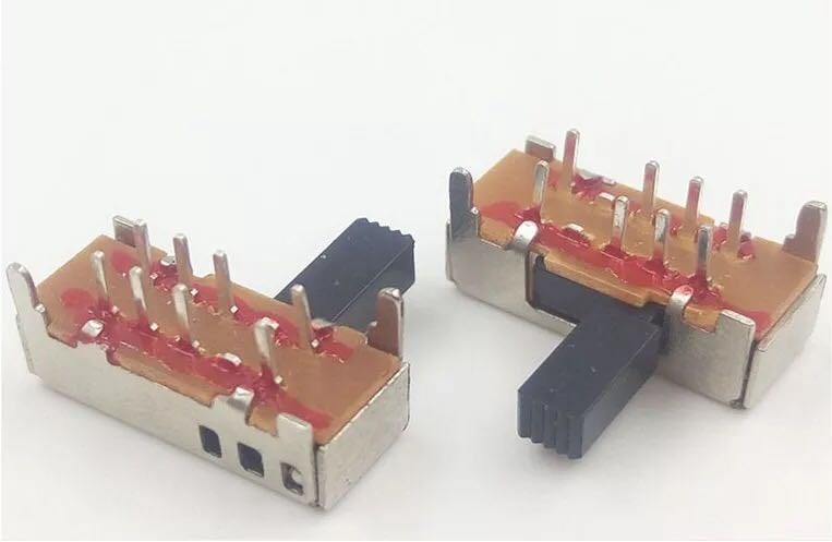 SK23D06G7 Eight leg three speed horizontal toggle switch pa