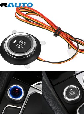 FORATO Keyless niversal Auto Car Engine Start Stop Push Butt