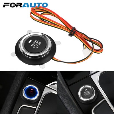 FORATO Keyless niversal Auto Car Engine Start Stop Push Butt