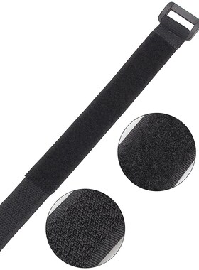 10PCS Self Adhesive Hook Loop Cable Ties Strap Cord Buckle F