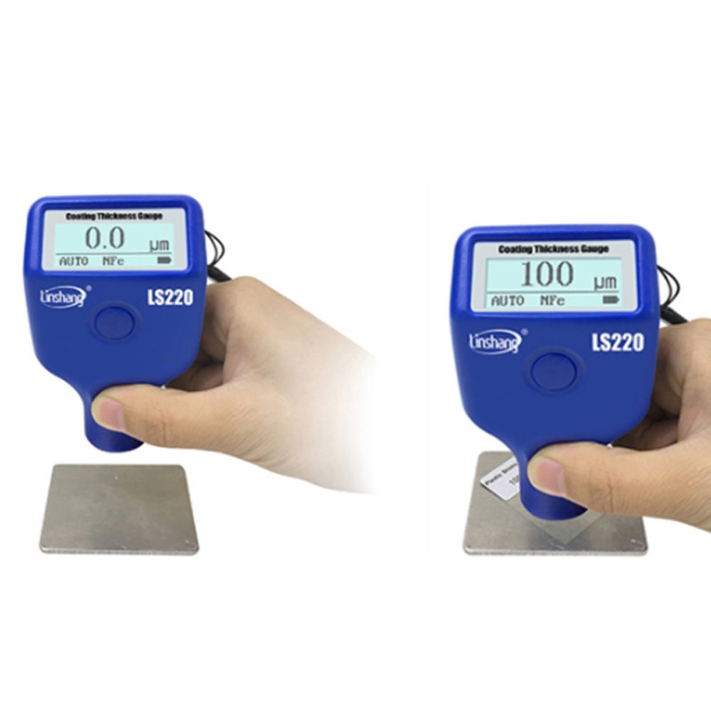 LS220 auto car paint film coating Thickness gauge meter Test图片