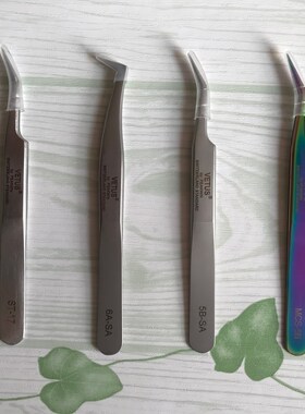VETUS Fun Tweezer Eyelash tweezer 3D/6D Volume Eyelash exte