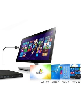 Bluray Player External SB 2.0 DVD Drive Blu-ray 3D 25G 50G B
