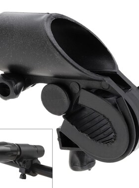 LED Flashlight Torch Holder Flash Light  Clamp Bike Bicycle