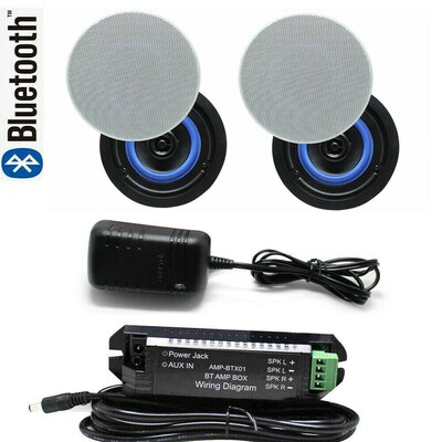 Herdio Outdoor Waterproof Ceiling Bluetooth Speakers  Home B