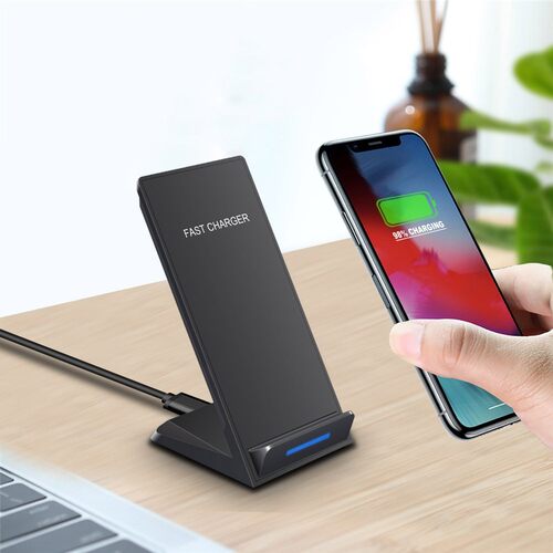 10W Fast Wireless Charger Station for iPhone 12 X 11 8 7 Se