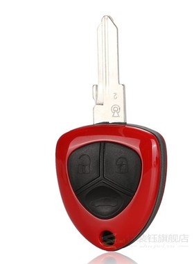 for Ferrari 458 F430 612 Key Shell 1/3 Button Uncut Blank Bl