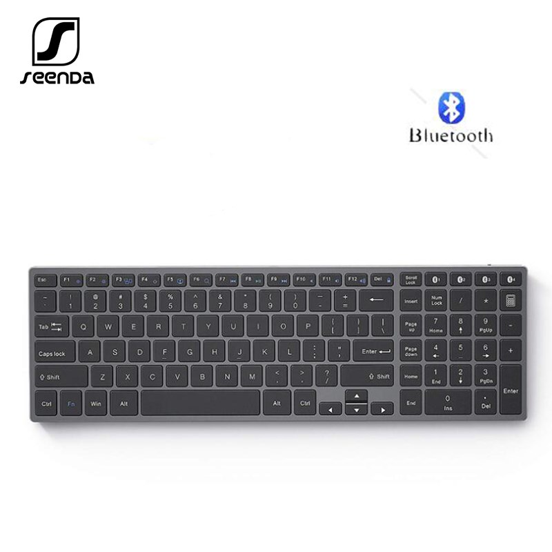 SeenDa Russian/French /German/UK/US Bluetooth Wireless keyb