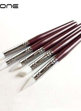 EZONE 5PCS Paint Brush For Watercolor Oil Painting Differen