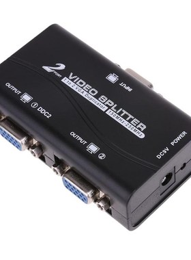 VKTECH VGA Splitter 1pc 1 to 2 250MHz HD VGA UHD Signal Spl