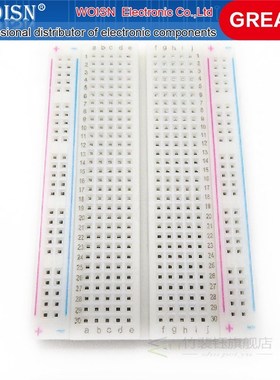 2pcs/lot 400 Points Solderless Bread Board Breadboard PCB Te