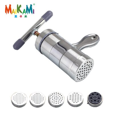 Manual Stainless Steel Noodle Maker Press Pasta Machine Cran