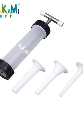 Manual Sausage Maker Syringe Meat Fillers Machine Nozzle Sau