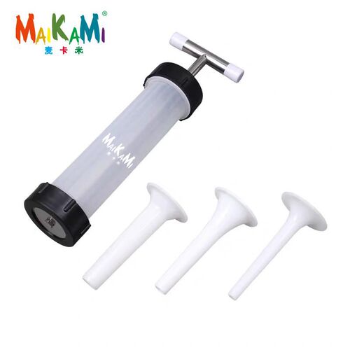 Manual Sausage Maker Syringe Meat Fillers Machine Nozzle Sau