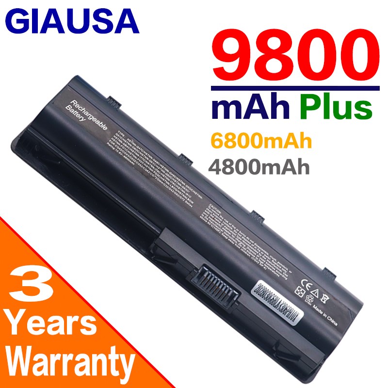 6cells mu06 Black Laptop battery for HP Notebook PC 593553-0