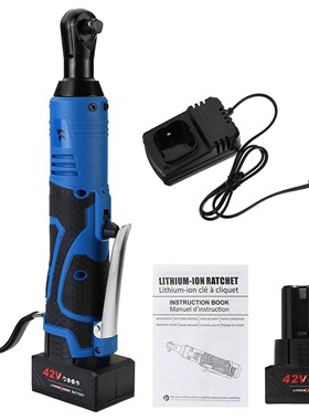 100Nm 42V Electric Wrench Angle Drill Screwdriver 3/8'' Righ