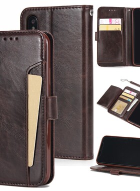 Flip Leather Case for iPhone SE 2020 5 5S 6 6S 7 8 Plus X X