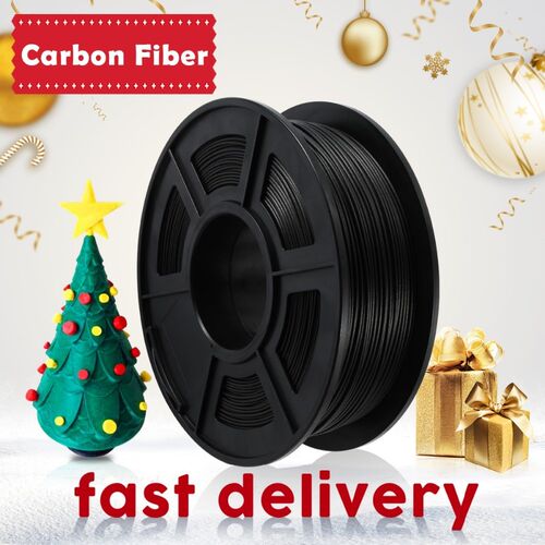 Newest PLA Carbon Fiber Filament For 3D Printer 1.75mm Good