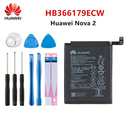 Hua Wei  Orginal HB366179ECW 2950mAh Battery For  Nova 2