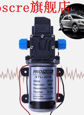 12V 100W High Pressure Professional Water Pump Micro Electri