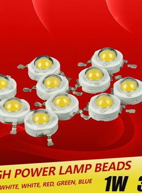 10pcs / lot Epistar High Power 1W / 3W led chips beads bulb