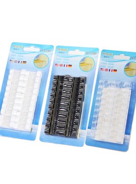 20pcs Self-Adhesive Cable s Organizer Drop Wire Holder Cord