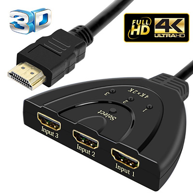 HDMI 4K*2K Switch Three in one o