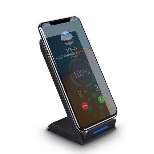 15W Fast Wireless Charger Station for iPhone 12 X 11 8 7 Se