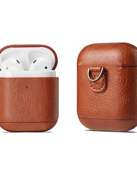 Case For AirPods 2 1 Case Leather Earphones Accessories Ant