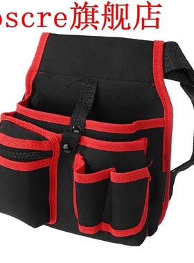 600D Polyester Waist Pack Multi-pocket Hammers Pliers Screwd