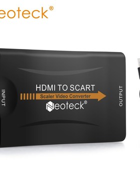 Neoteck 1080P HDMI To SCART AV Converter Adapter HDMI  Inpu