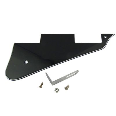 NEW 3Ply Black PVC LP Electric Guitar Pickguard Scratch Plat