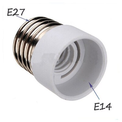 E27 to E14 Lamp Holder Converters Fitting Light Lamp Bulb Ad
