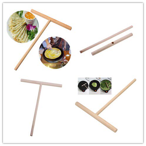 Chinese Specialty Crepe Maker Pancake Batter DIY Wooden Spre