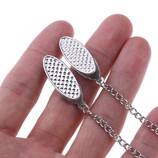 1Pcs Napkin Serviette Towel Apron Bib Holder Handy Chain Met