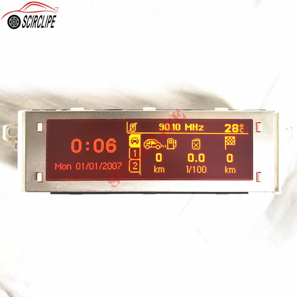 12 Pin car 4 menu Display Red screen support USB and Bluetoo