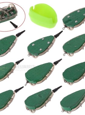 30g-100g Fishing Feeder With Mould Carp Lead Sinker Method B