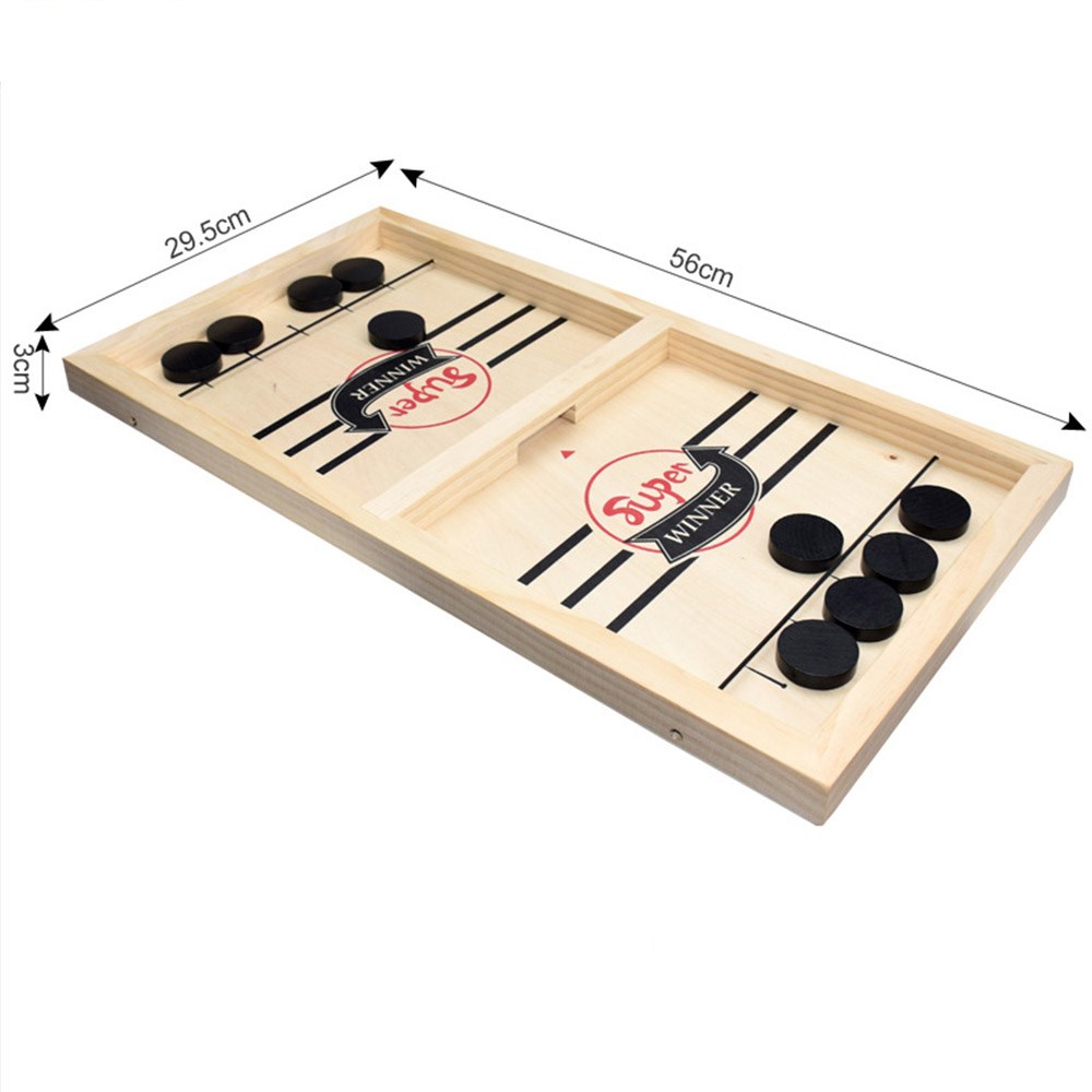 Foosball Super Winner Sling Puck Fun Board- table desktop