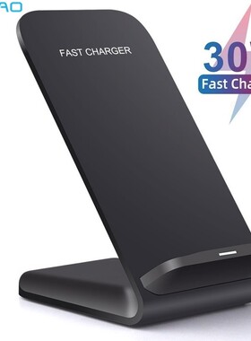 FDGAO 30W Qi Wireless Charger Stand For iPhone 12 11 Pro XS