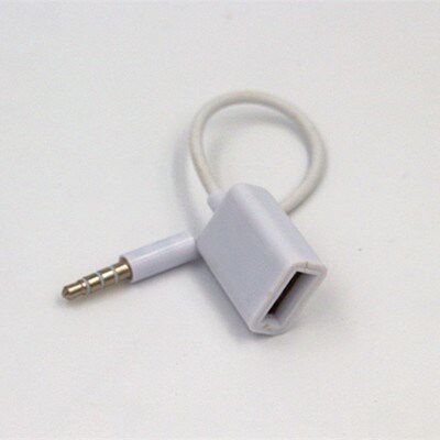 Jack 3.5 AUX Audio Plug To USB 2.0 Converter USB Aux Cables