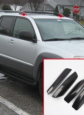 Toyota 4Runner N210 Hilux Surf SW4 2003 - 2009 Black Car Top